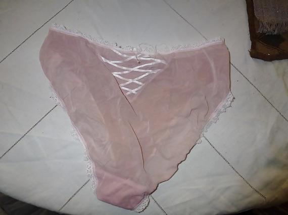 17P Cum on my Mother in Law's sexy panties