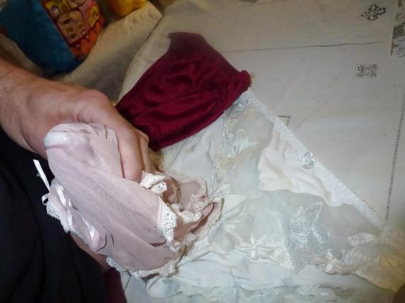 17P Cum on my Mother in Law's sexy panties