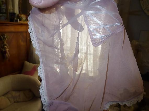 17P Cum on my Mother in Law's sexy panties