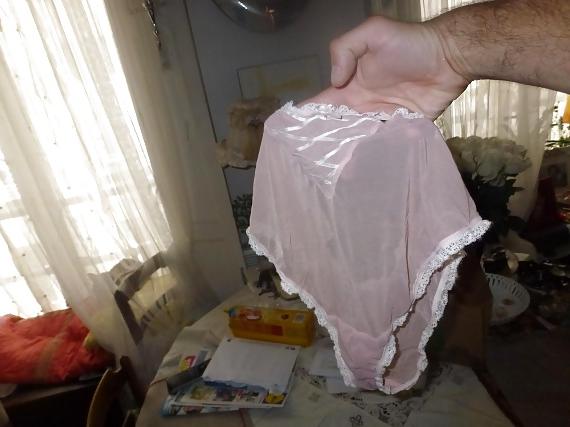 17P Cum on my Mother in Law's sexy panties