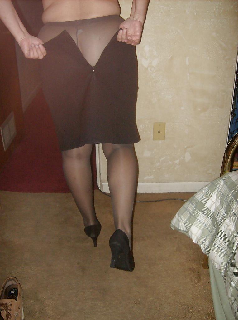 17P Cum On My Mother's Nylons