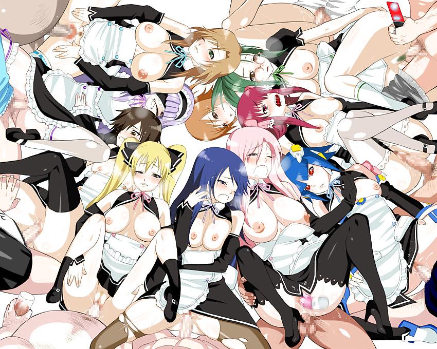 25P Anime Whores -  Multiple Girls