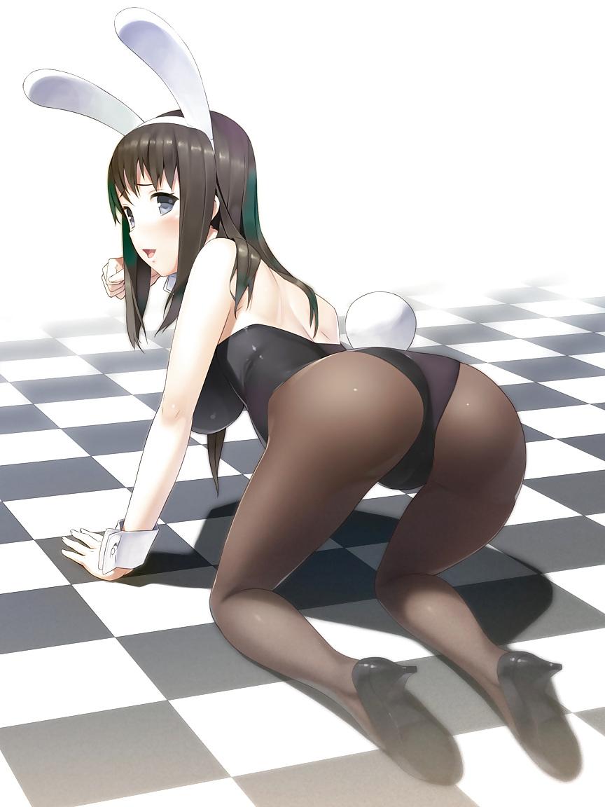 15P Anime Bunny Girls
