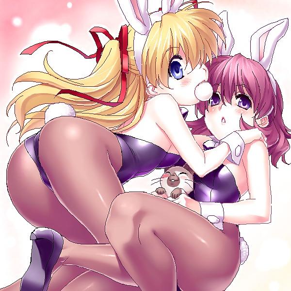15P Anime Bunny Girls