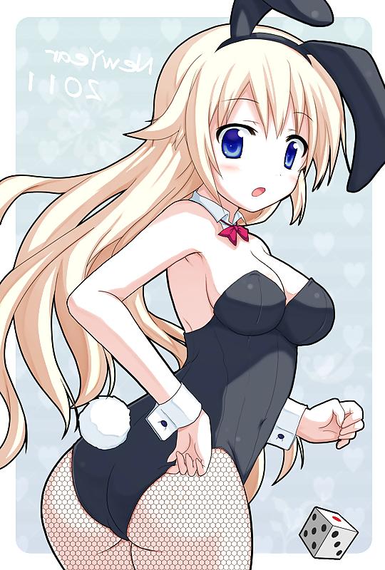 15P Anime Bunny Girls
