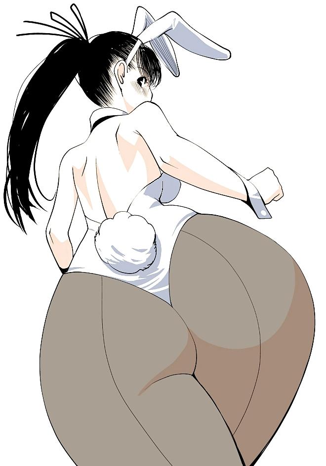 15P Anime Bunny Girls