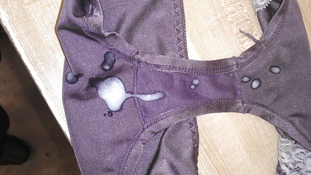 5P Cum on laundry panties 4