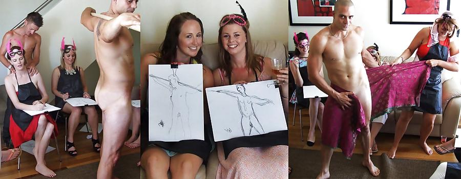 25P Real Hen Party CFNM 