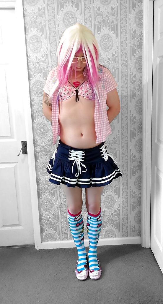 22P Tranny Pretty Kitty Cute Hello Kitty Set Part1