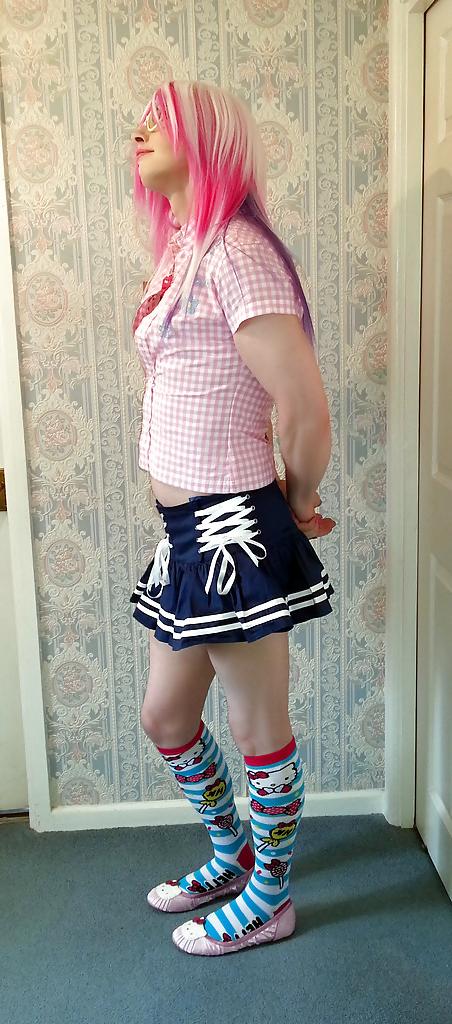 22P Tranny Pretty Kitty Cute Hello Kitty Set Part1