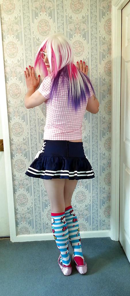 22P Tranny Pretty Kitty Cute Hello Kitty Set Part1