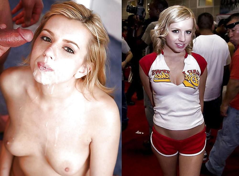 25P Before and after facial cumshot