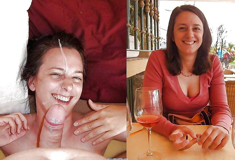 25P Before and after facial cumshot
