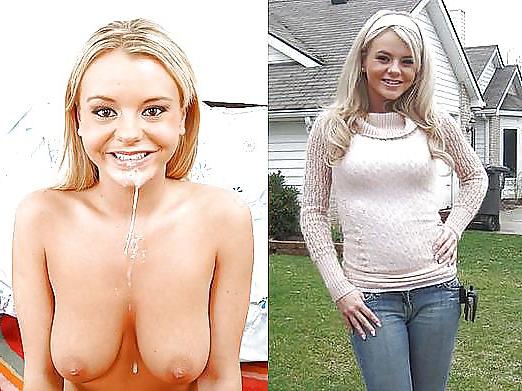 25P Before and after facial cumshot