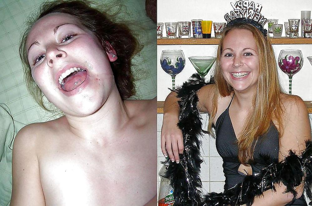 25P Before and after facial cumshot