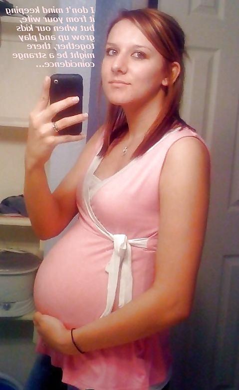 11P Pregnant Captions #6