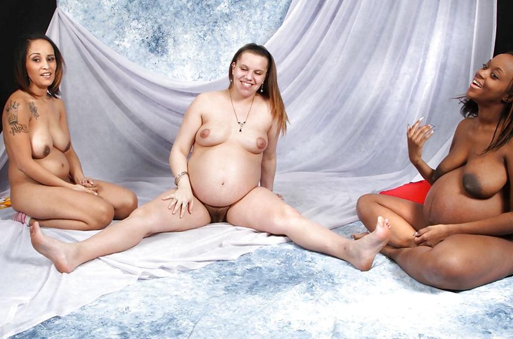 15P Three Pregnant Girls Roxie Ray, Renne & Anastasia