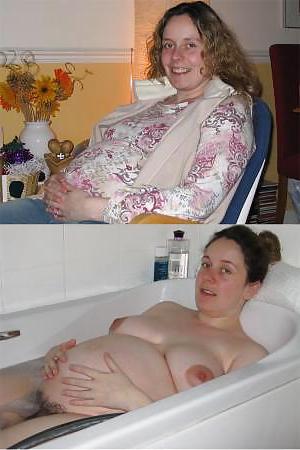25P Pregnant Amateurs In The Bath