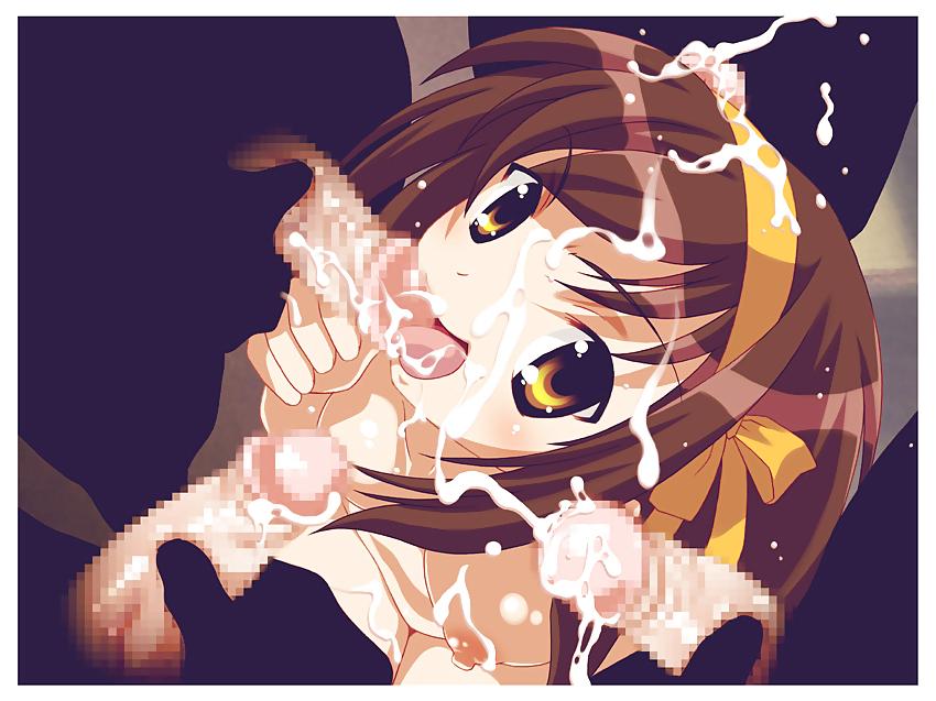 25P Anime Blowjob & Paizuri (Titjob)