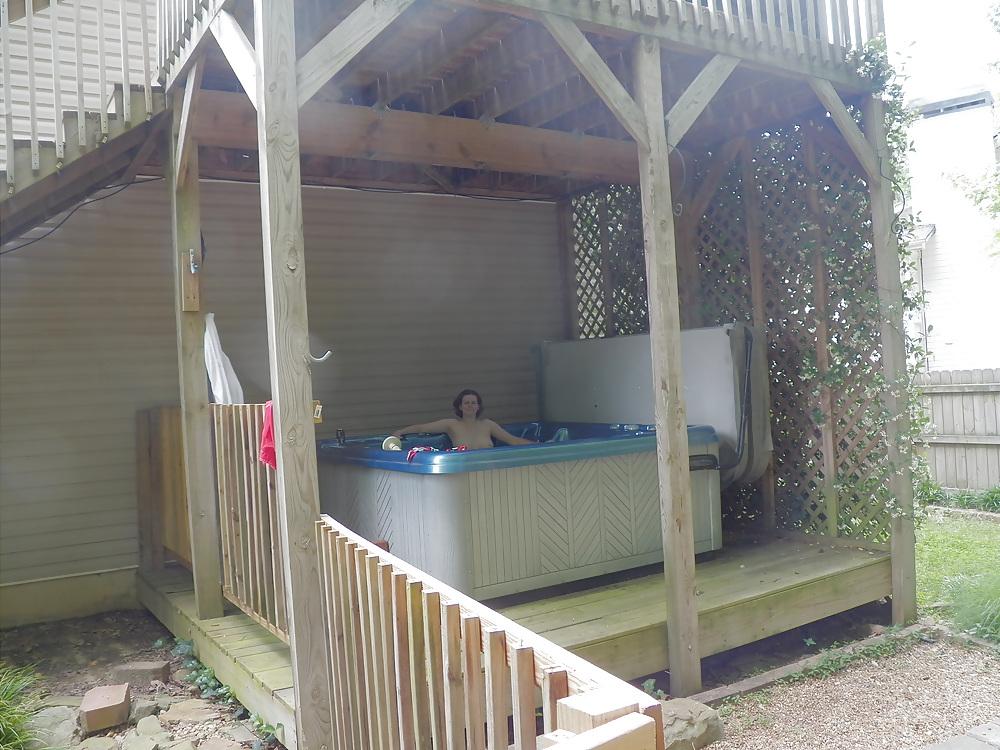 18P Afternoon In the Hot Tub