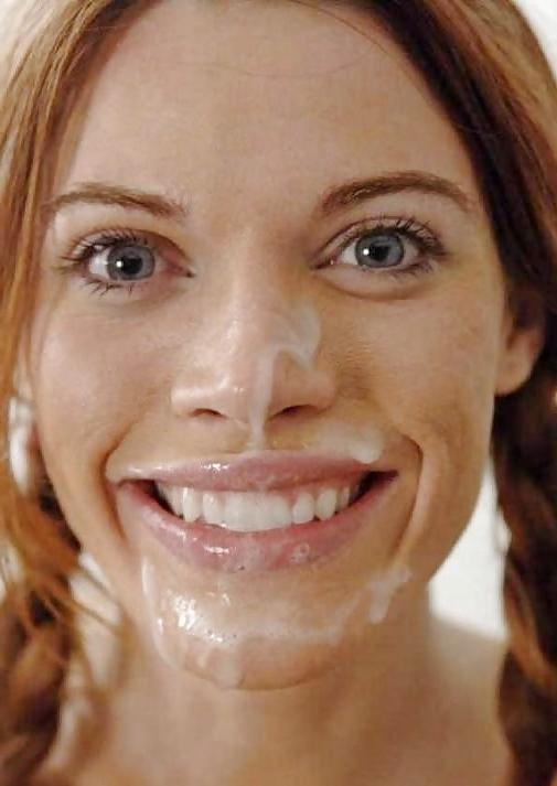 21P Happy face cum-shot 1