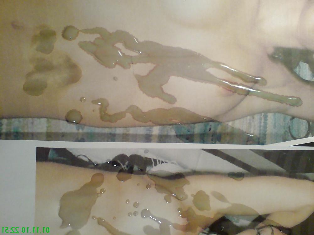 7P Cum on pic - Sanda, my wet dream 2