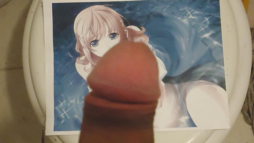 5P Big tits anime bukkake