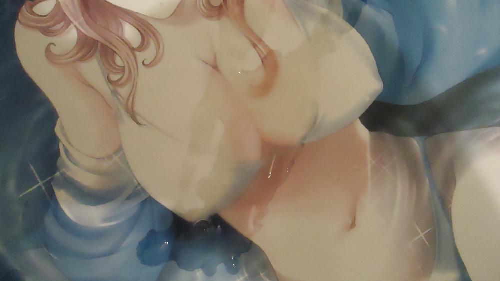5P Big tits anime bukkake