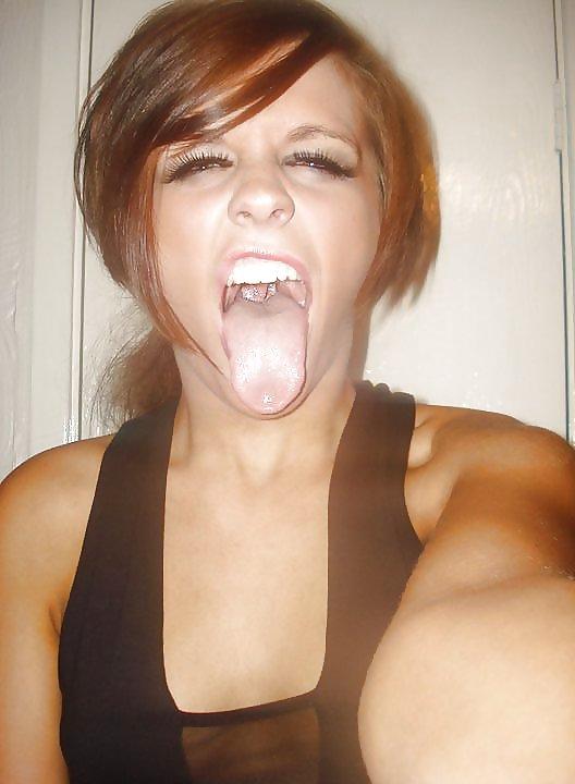 23P Open mouth teen for facial
