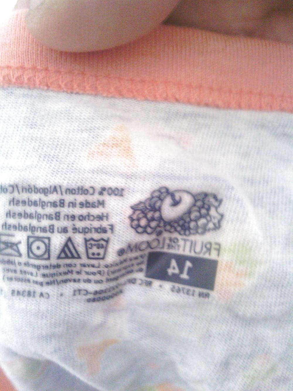 5P Teen panties to cum on 