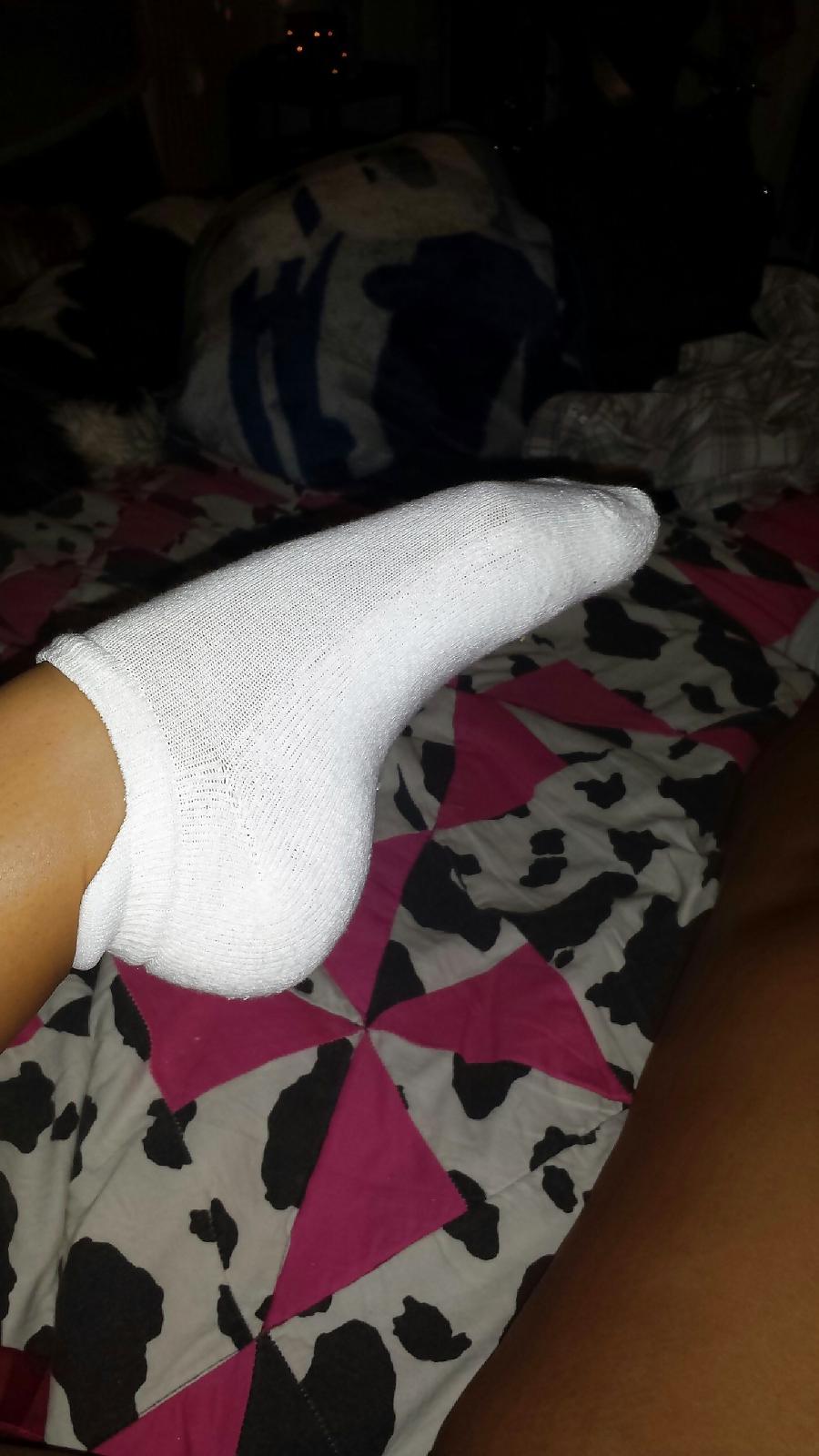 13P Diane sock tease
