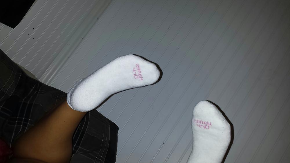 13P Diane sock tease