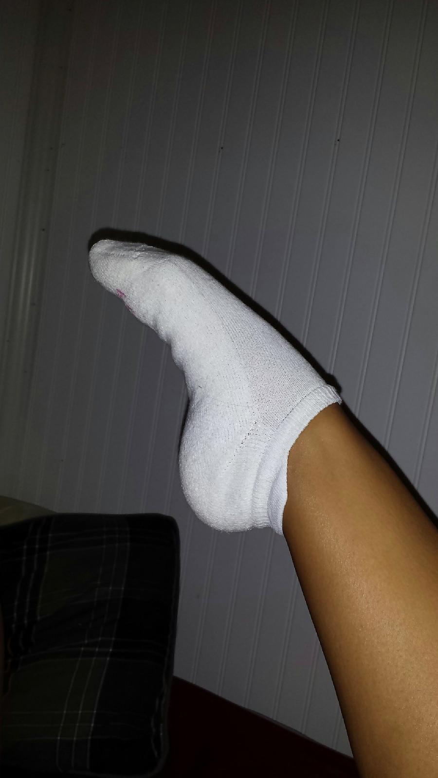 13P Diane sock tease