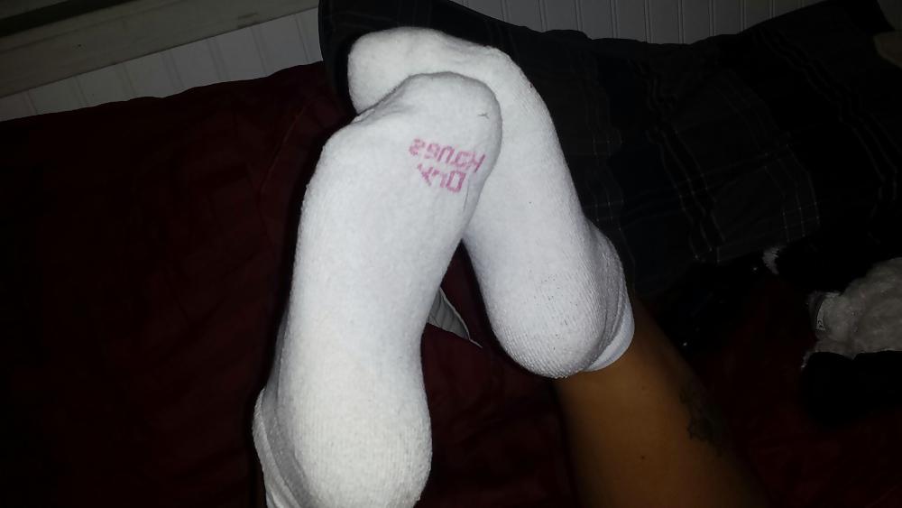 13P Diane sock tease