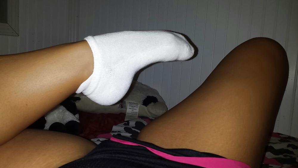 13P Diane sock tease
