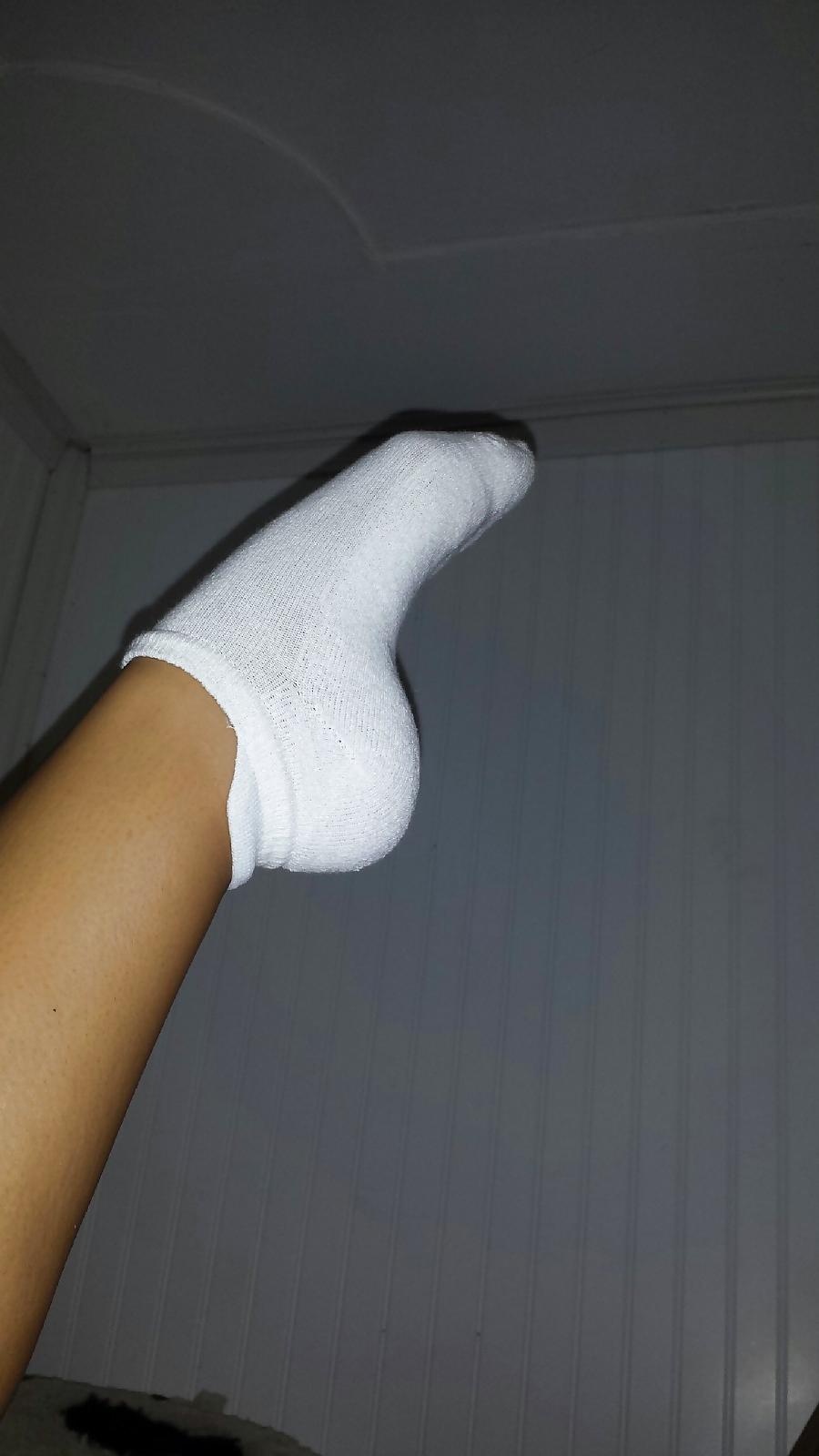 13P Diane sock tease
