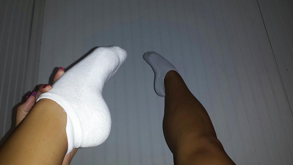 13P Diane sock tease
