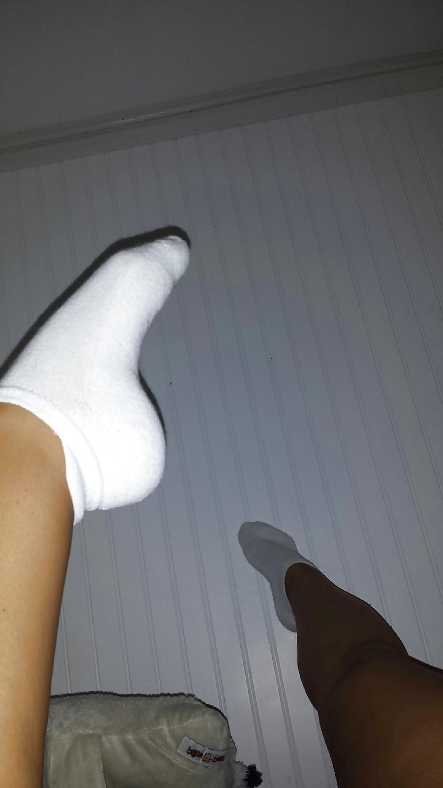 13P Diane sock tease