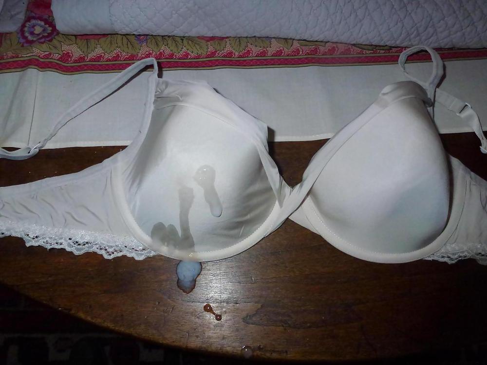 12P Cum on my Mother in Law's bra 3