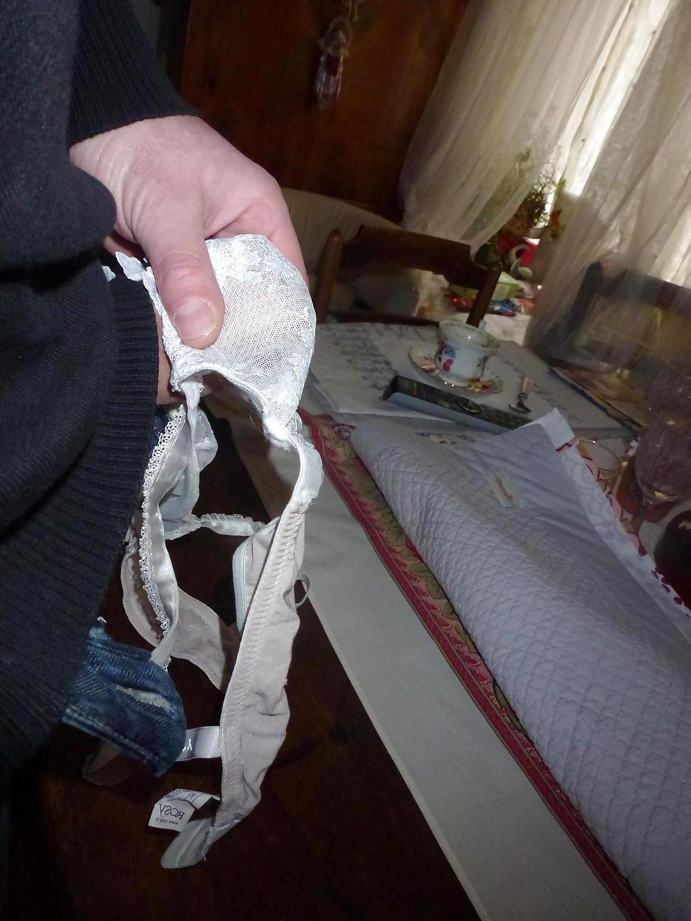 12P Cum on my Mother in Law's bra 3