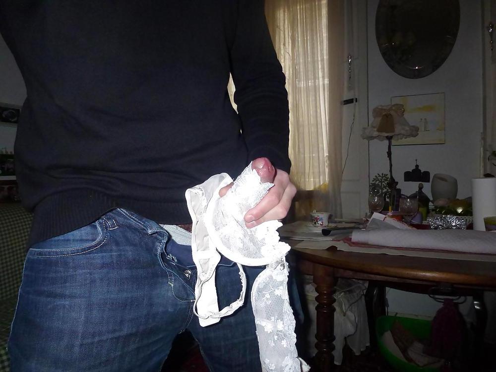 12P Cum on my Mother in Law's bra 3