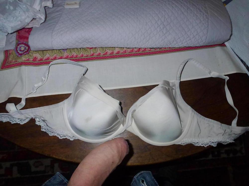 12P Cum on my Mother in Law's bra 3