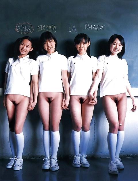 25P Japanese Naughty School and College girls 4