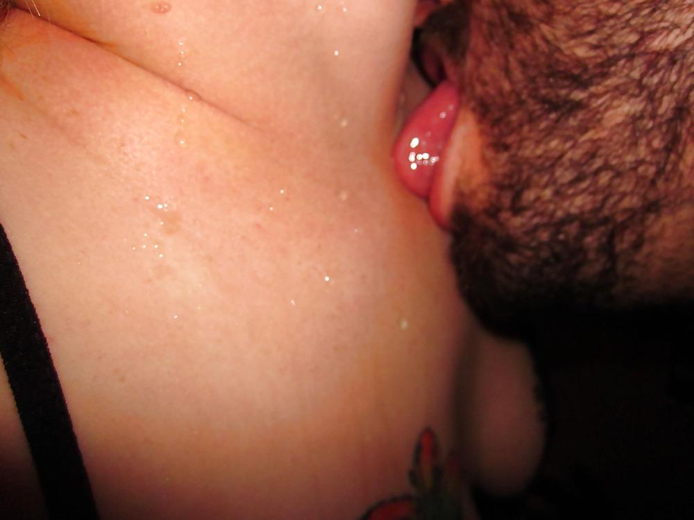 17P Baby is the bar, and she sucks your cock