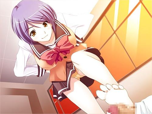 20P Femdom Footjob Anime VI - Hentai Mess