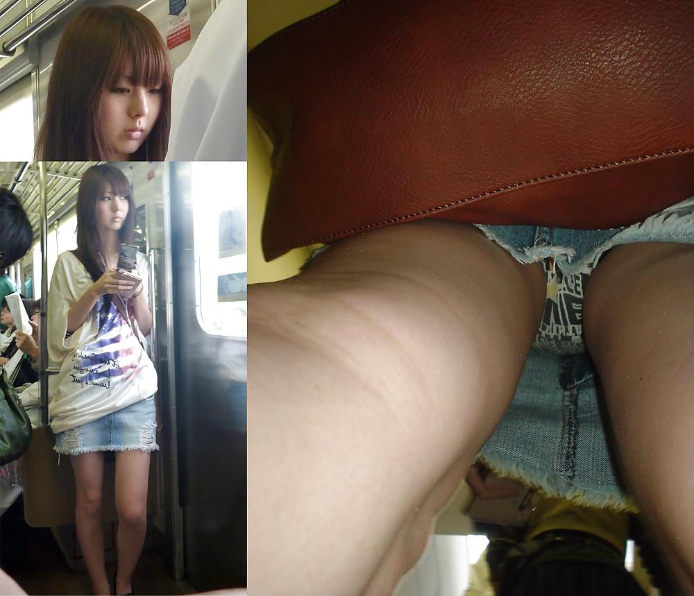 25P Pretty Asian Upskirt