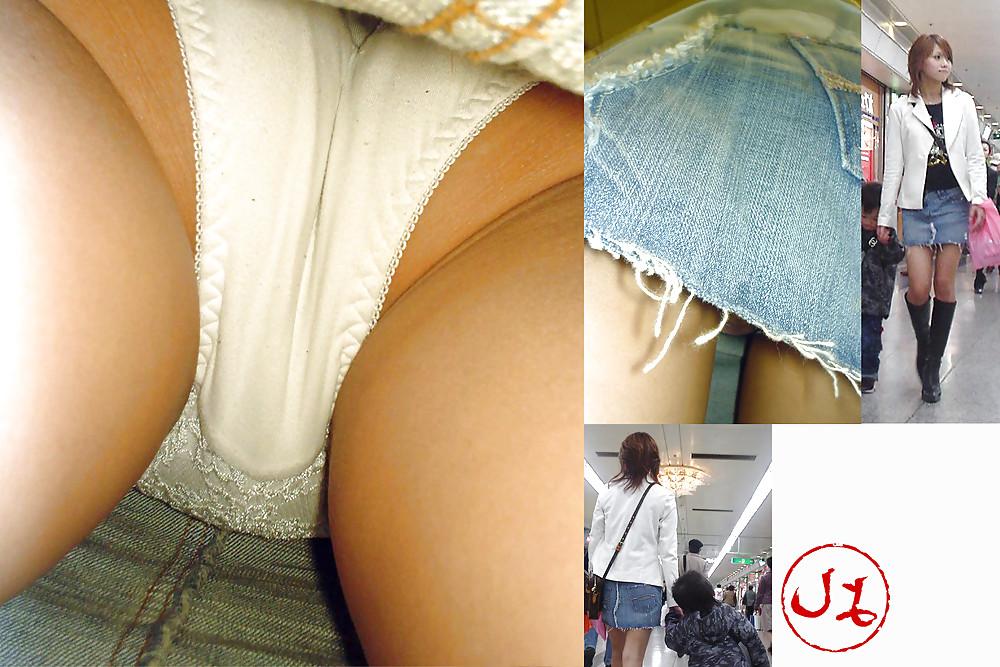 25P Pretty Asian Upskirt