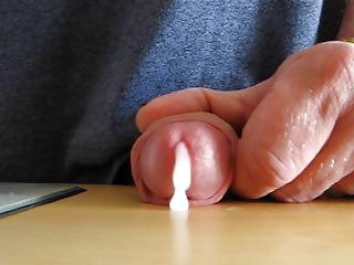8P Cum on table