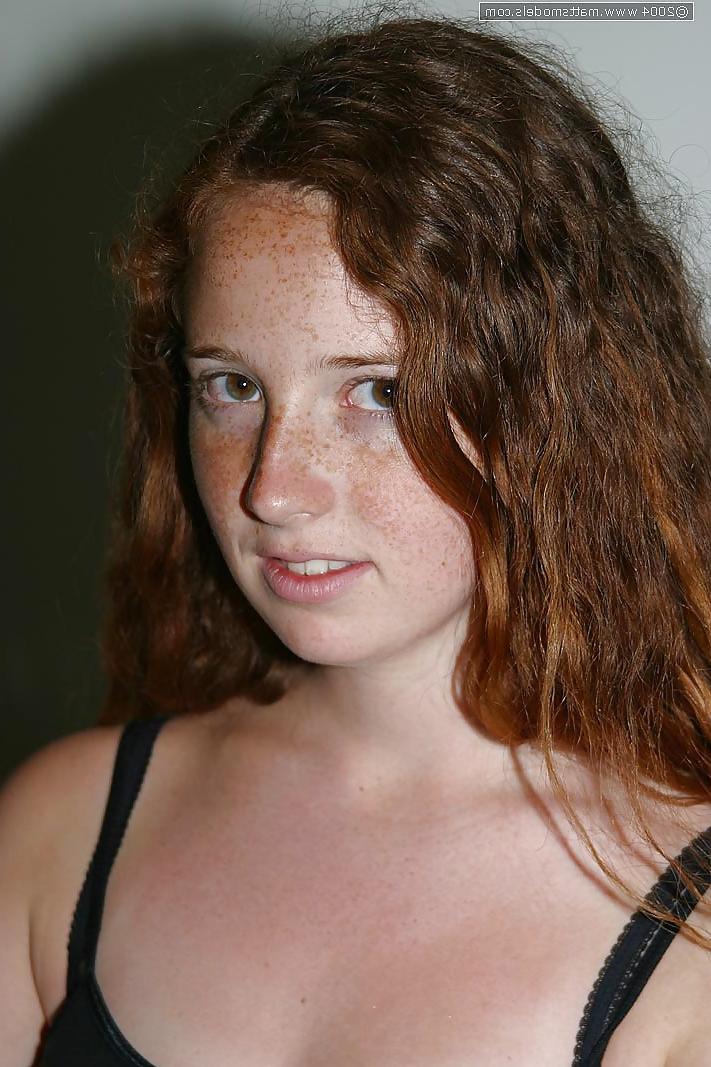 7P Awesome Freckled Faced Teen Babe Rachel with Nice Tits