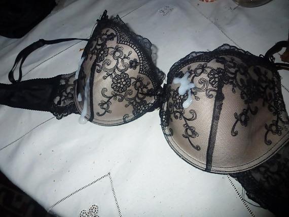 14P Cum on my Mother in Law's bra 2